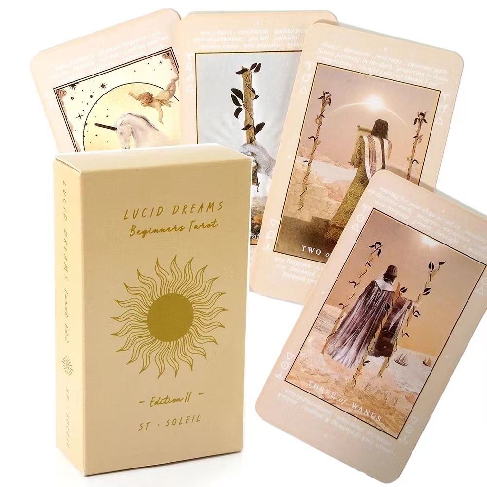 Lucid Dreams Beginners Tarot D - Tarot Deck With Guidebook review and price