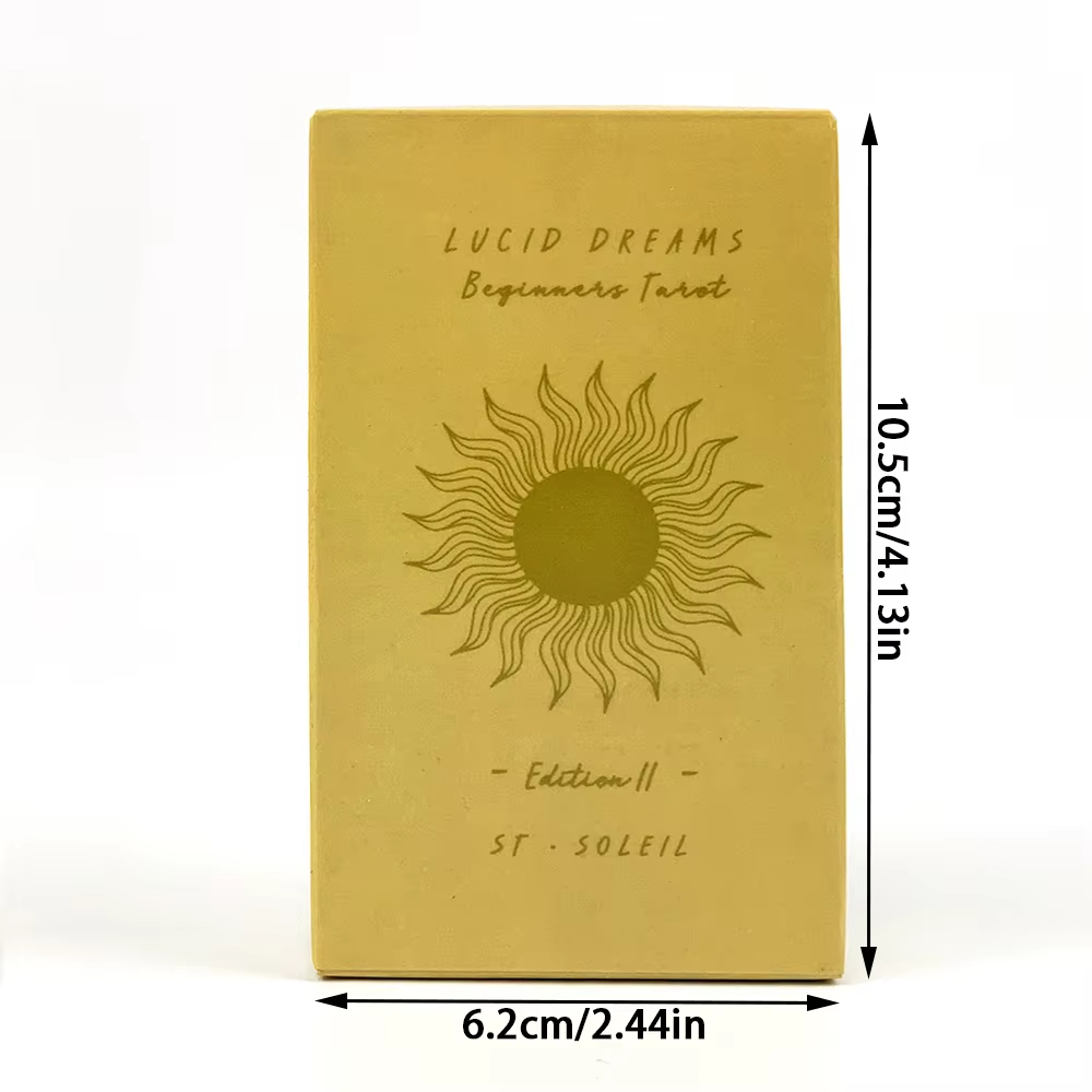 Lucid Dreams Beginners Tarot D - Tarot Deck With Guidebook review and price