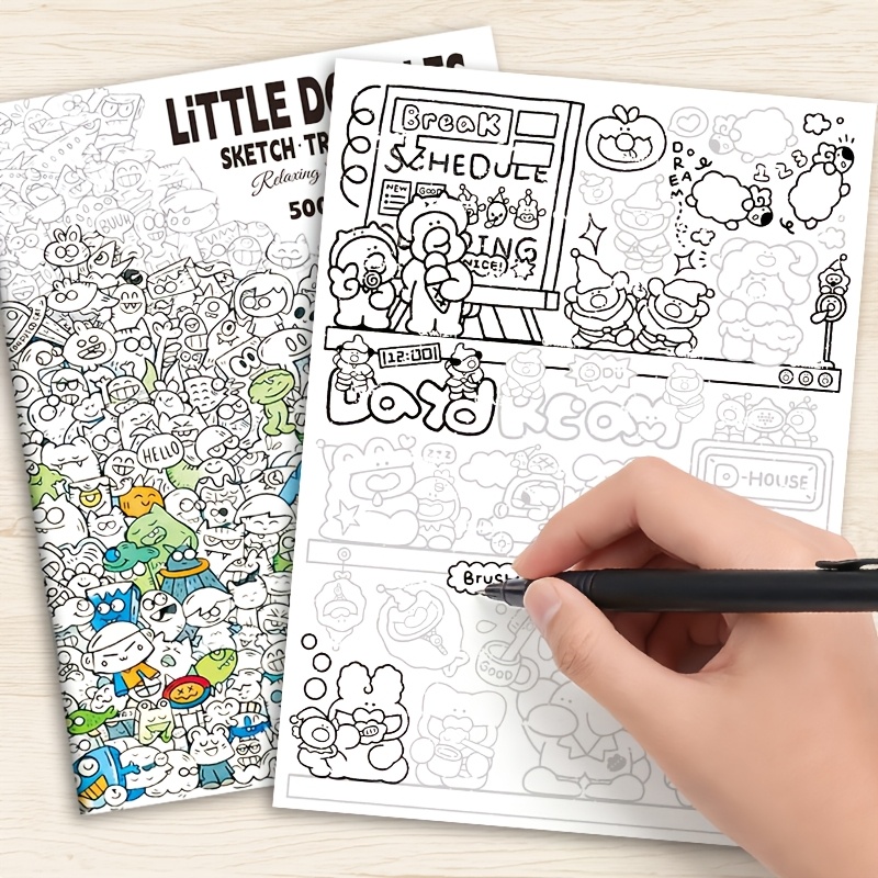 Stress-Relief Doodles Coloring - Adult Coloring Book Stress Relief review and price