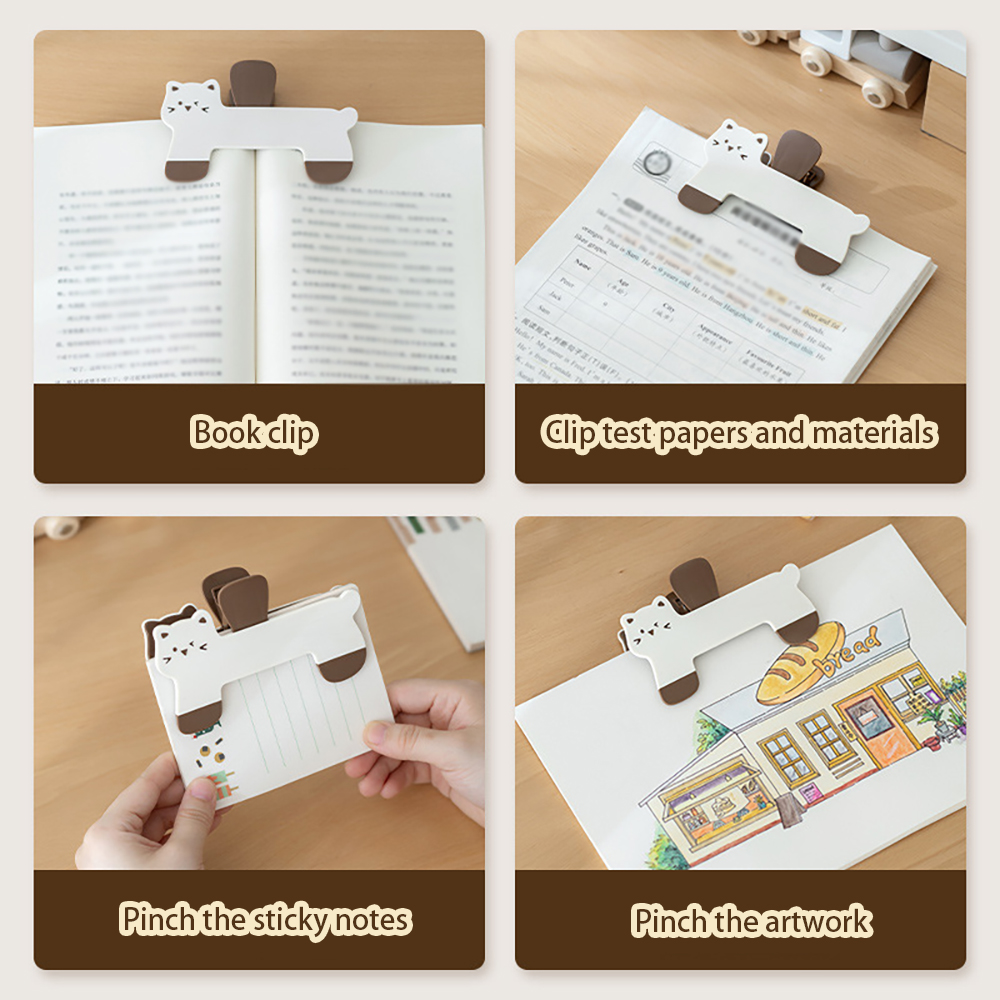 Cute Cat Book Holder, Fixed Bo - Stationery Books review and price