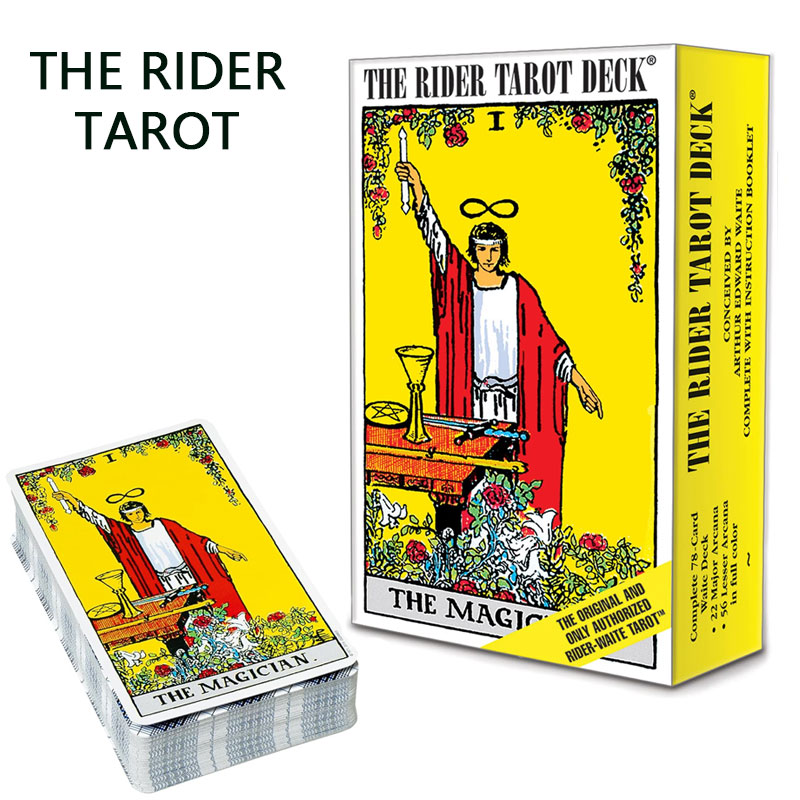 Authentic Rider-Waite Tarot De - Tarot Deck With Guidebook review and price
