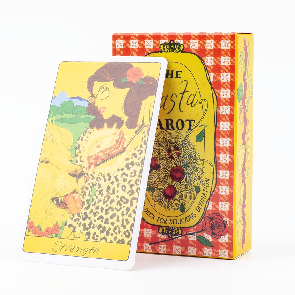 Pasta Tarot 78-Card Deck Board - Tarot Deck With Guidebook review and price