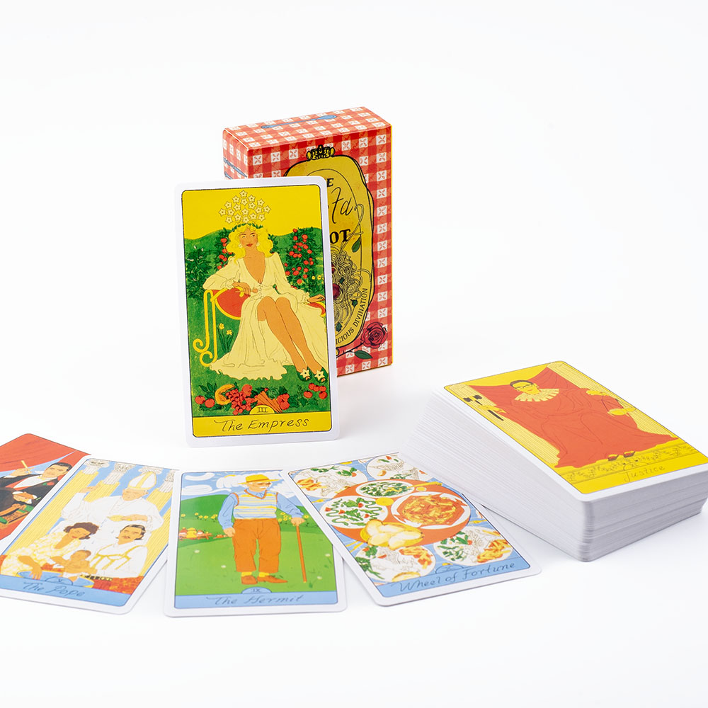 Pasta Tarot 78-Card Deck Board - Tarot Deck With Guidebook review and price