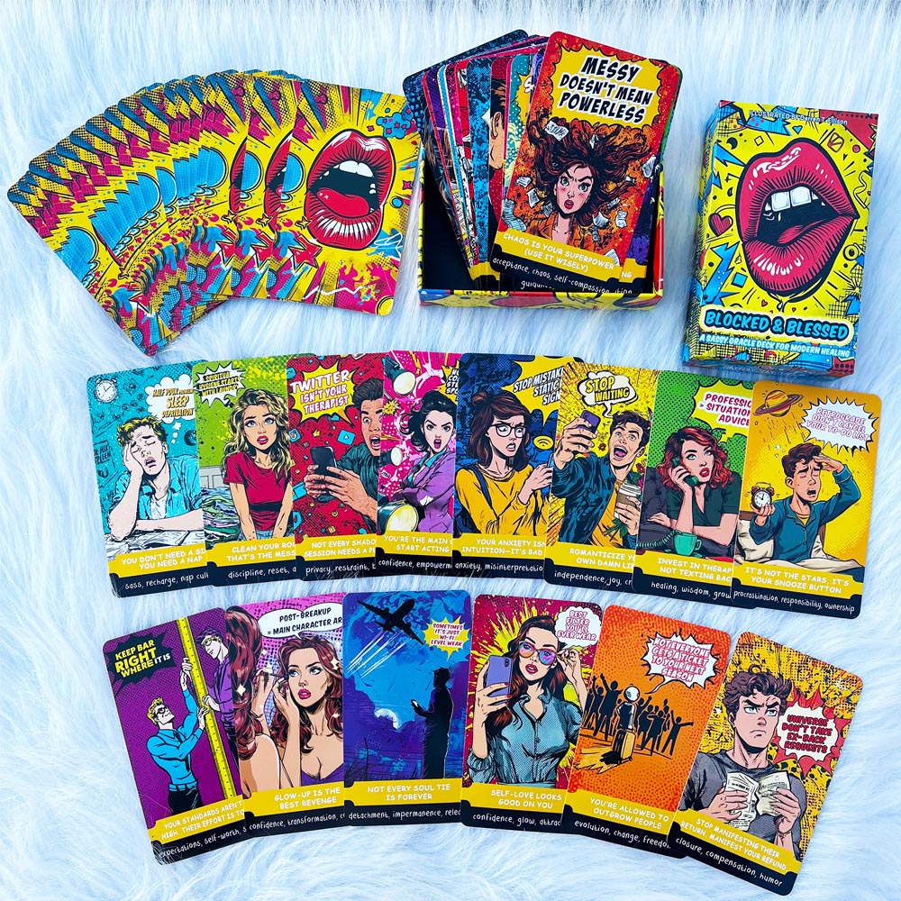 54 Card Deck, 13x8cm Size, BLO - Tarot Deck With Guidebook review and price