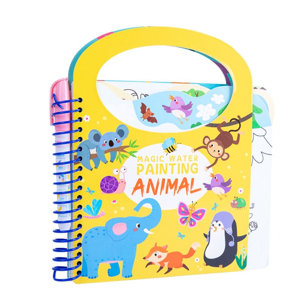 Reusable Water Drawing Montess - Reusable Water Magic Coloring Book review and price