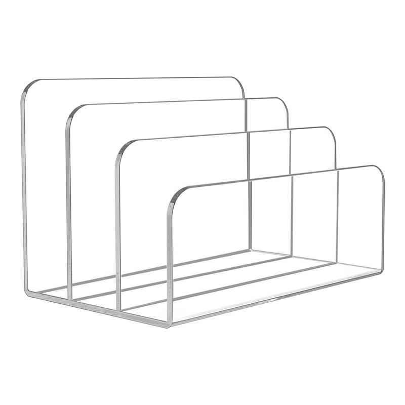 Voltvibe-3 Sections Clear Acry - Clear Acrylic Book Stand Holder review and price