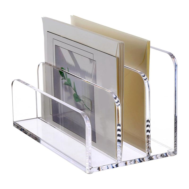 Voltvibe-3 Sections Clear Acry - Clear Acrylic Book Stand Holder review and price